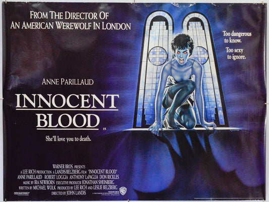 Innocent Blood - Original Quad Poster - Film Poster - Movie Poster