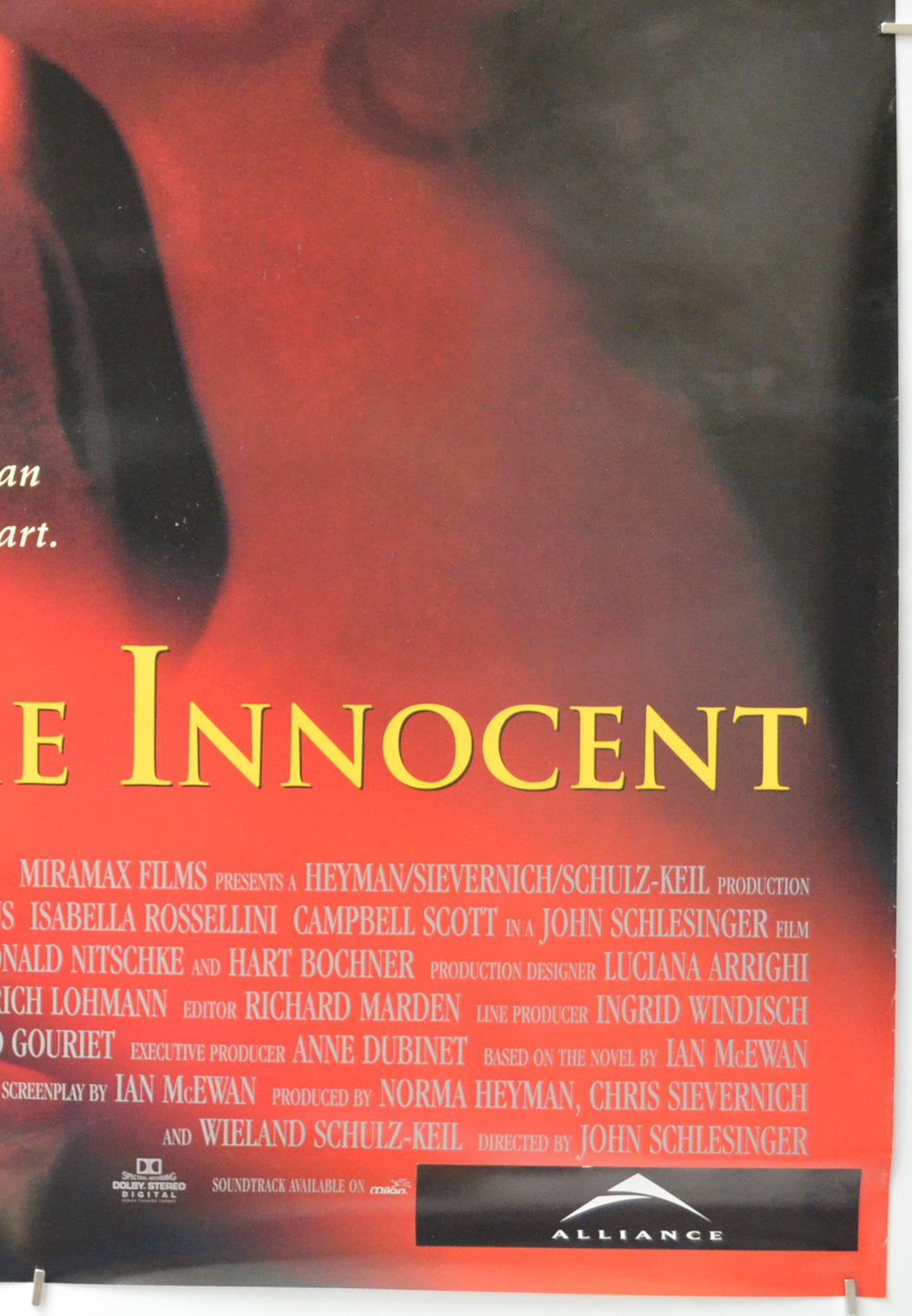 THE INNOCENT (Bottom Right) Cinema One Sheet Movie Poster 