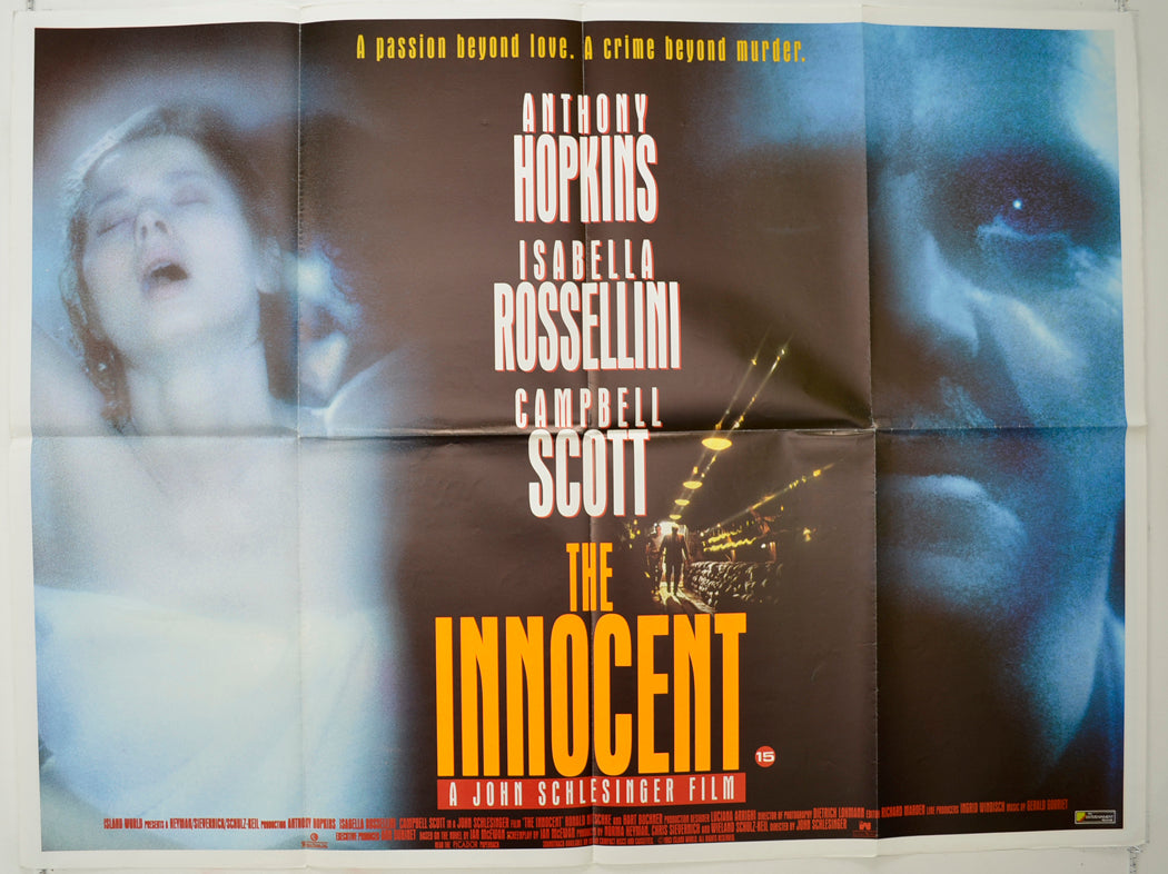 The Innocent   Original Quad Poster - Film Poster - Movie Poster 