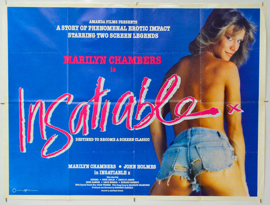 Insatiable - Original Quad Poster - Film Poster - Movie Poster