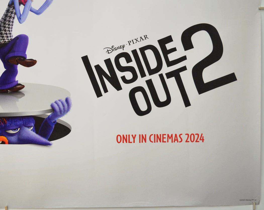 INSIDE OUT 2 (Bottom Right) Cinema Quad Movie Poster 