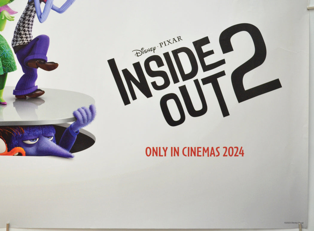 INSIDE OUT 2 (Bottom Right) Cinema Quad Movie Poster 