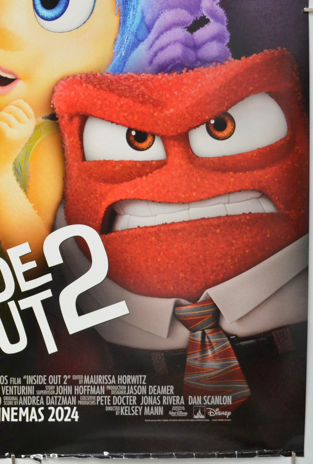 Inside Out 2 (Bottom Right) Cinema One Sheet Movie Poster 