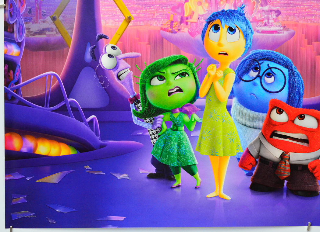 Inside Out 2 (Bottom Left) Cinema Quad Movie Poster 