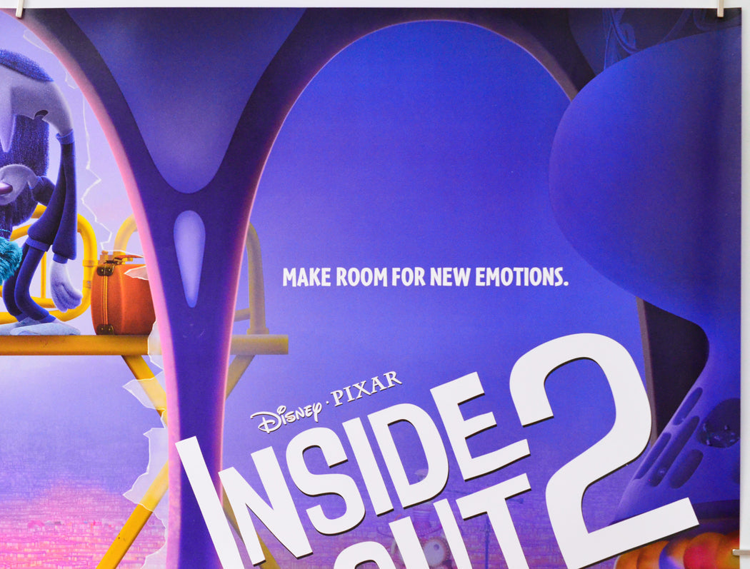 Inside Out 2 (Top Right) Cinema Quad Movie Poster 