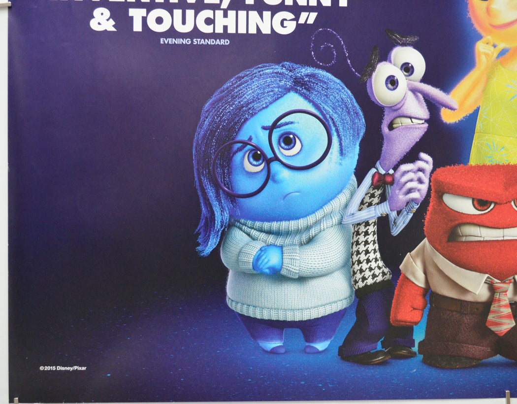 Inside Out (Bottom Left) Cinema Quad Movie Poster 