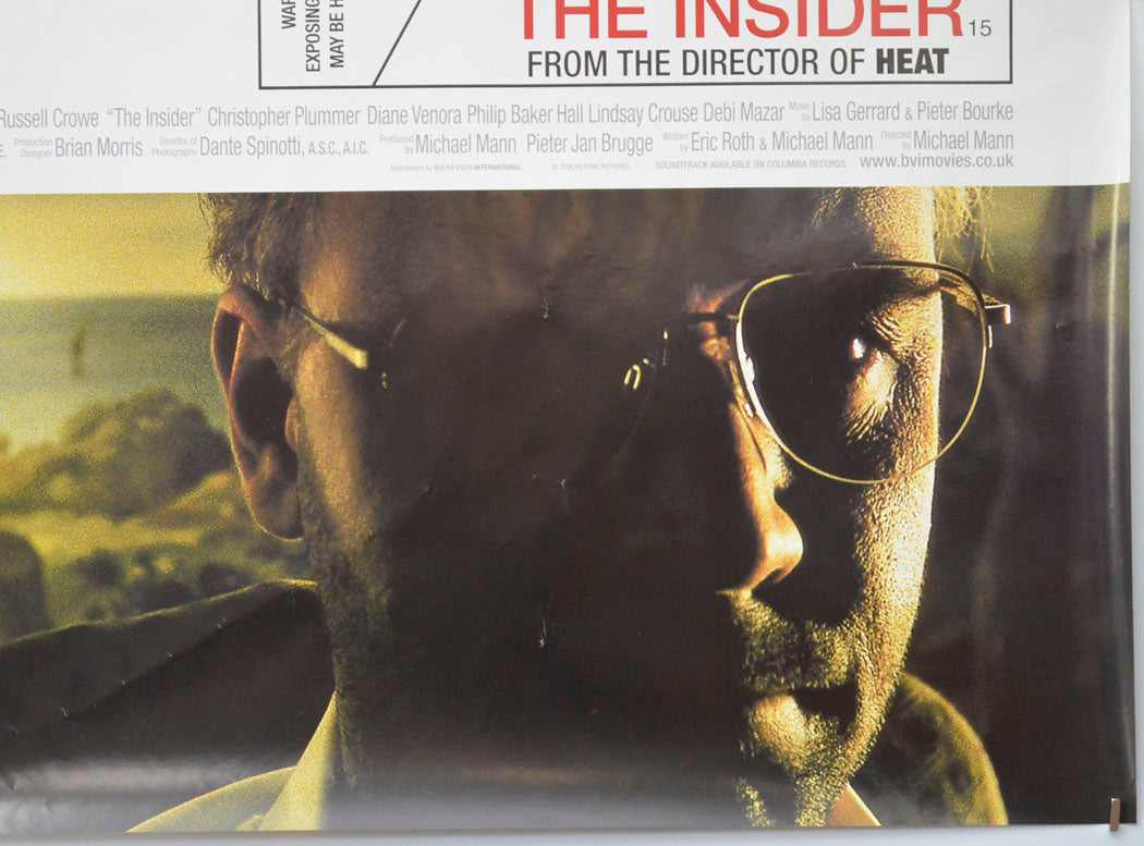 THE INSIDER (Bottom Right) Cinema Quad Movie Poster 