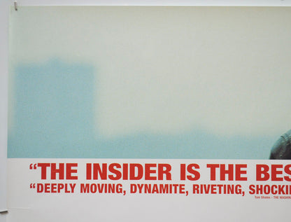 THE INSIDER (Top Left) Cinema Quad Movie Poster 