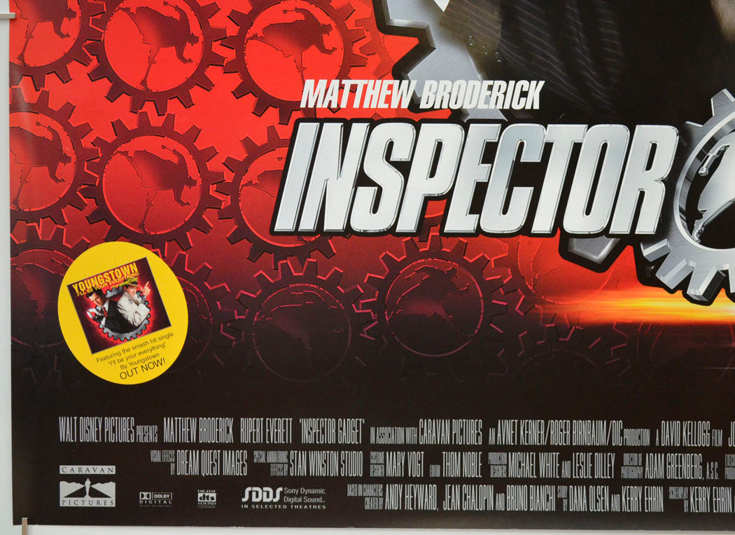 INSPECTOR GADGET (Bottom Left) Cinema Quad Movie Poster 