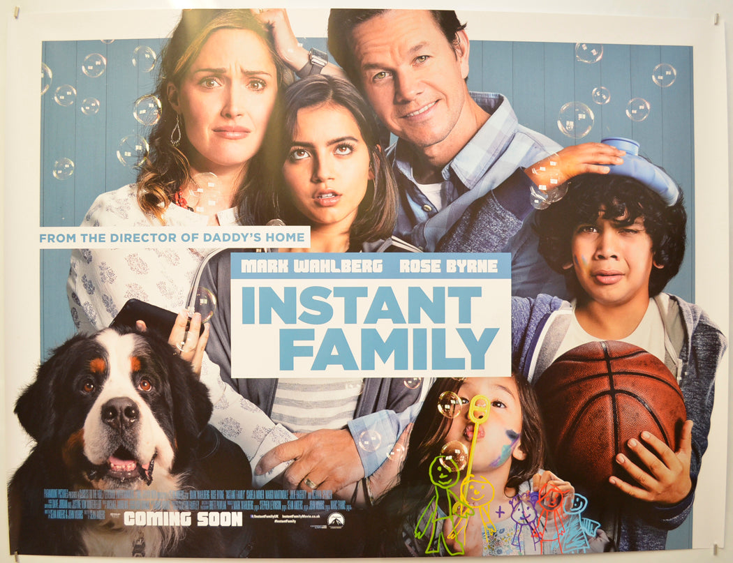 Instant Family Original Quad Poster - Film Poster - Movie Poster