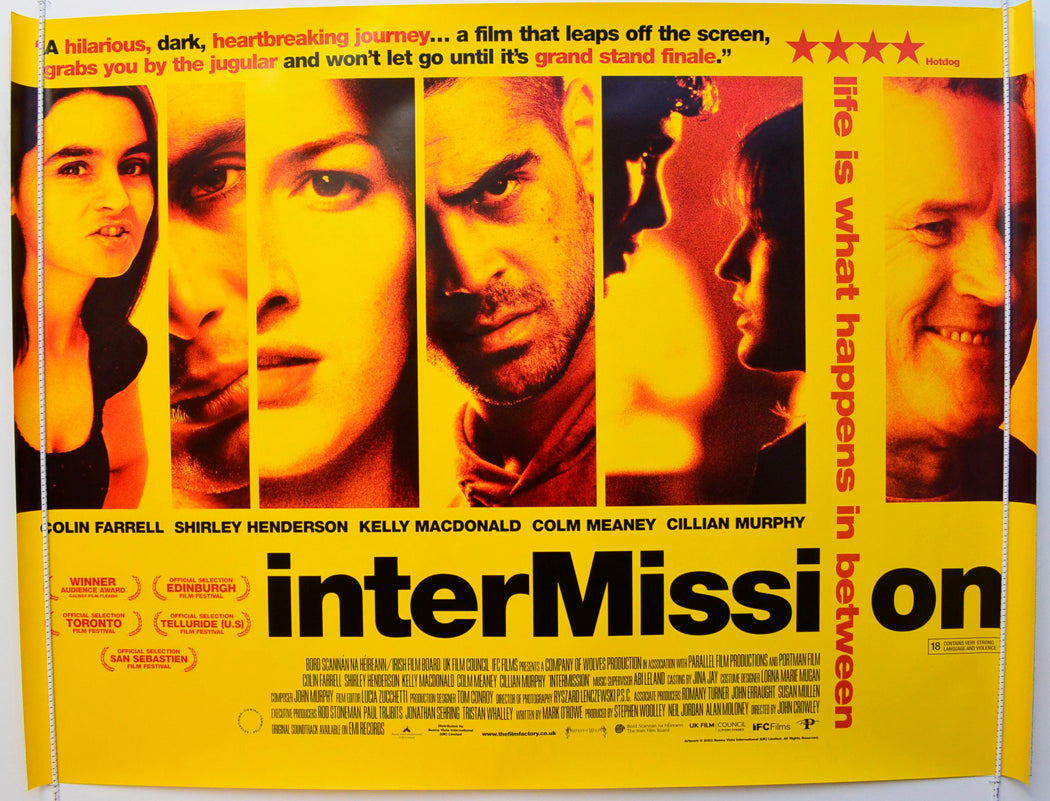 Intermission Original British Quad Poster - Film Poster - Movie Poster 