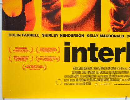 INTERMISSION (Bottom Left) Cinema Quad Movie Poster 