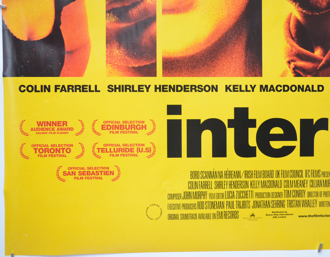 INTERMISSION (Bottom Left) Cinema Quad Movie Poster 