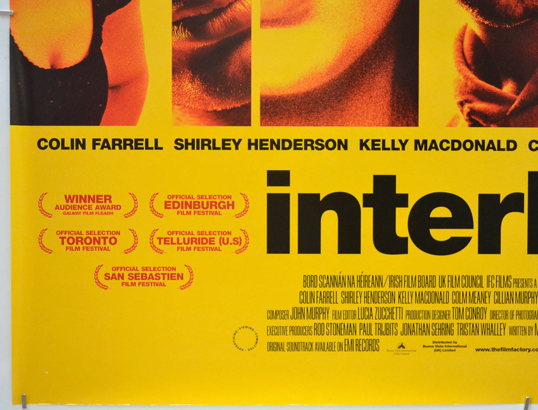 INTERMISSION (Bottom Left) Cinema Quad Movie Poster 