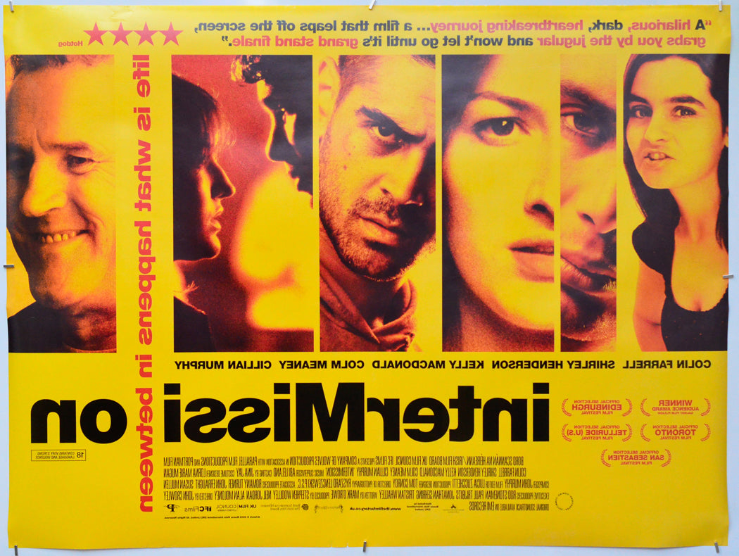 Intermission (Back) Cinema Quad Movie Poster 