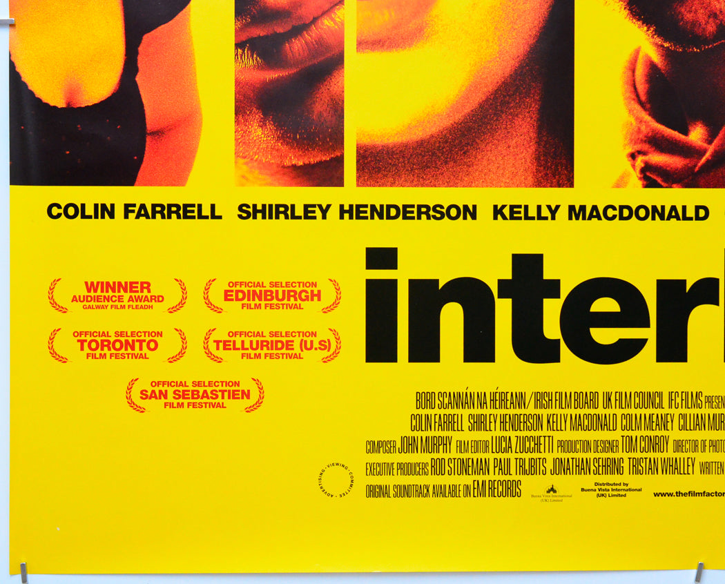 Intermission (Bottom Left) Cinema Quad Movie Poster 