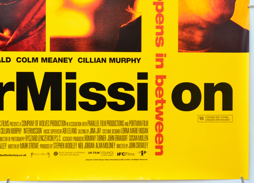 Intermission (Bottom Right) Cinema Quad Movie Poster 