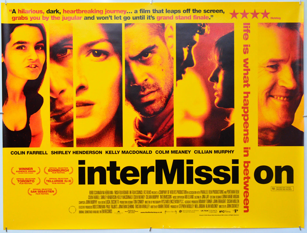 Intermission - Original Quad Poster - Film Poster - Movie Poster