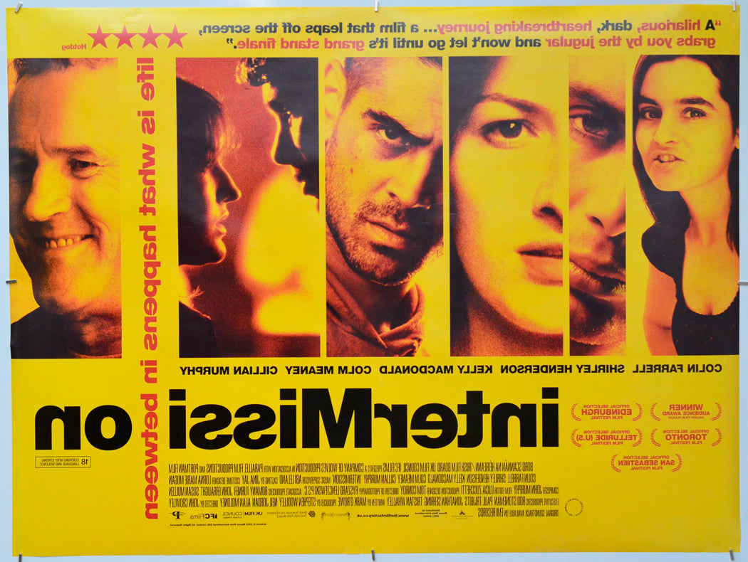 Intermission (Back) Cinema Quad Movie Poster 