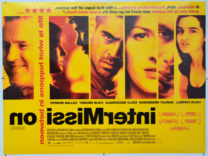 Intermission (Back) Cinema Quad Movie Poster 