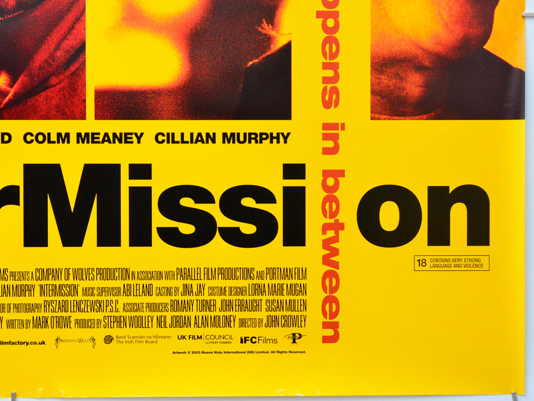 Intermission (Bottom Right) Cinema Quad Movie Poster 