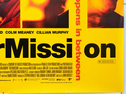 Intermission (Bottom Right) Cinema Quad Movie Poster 