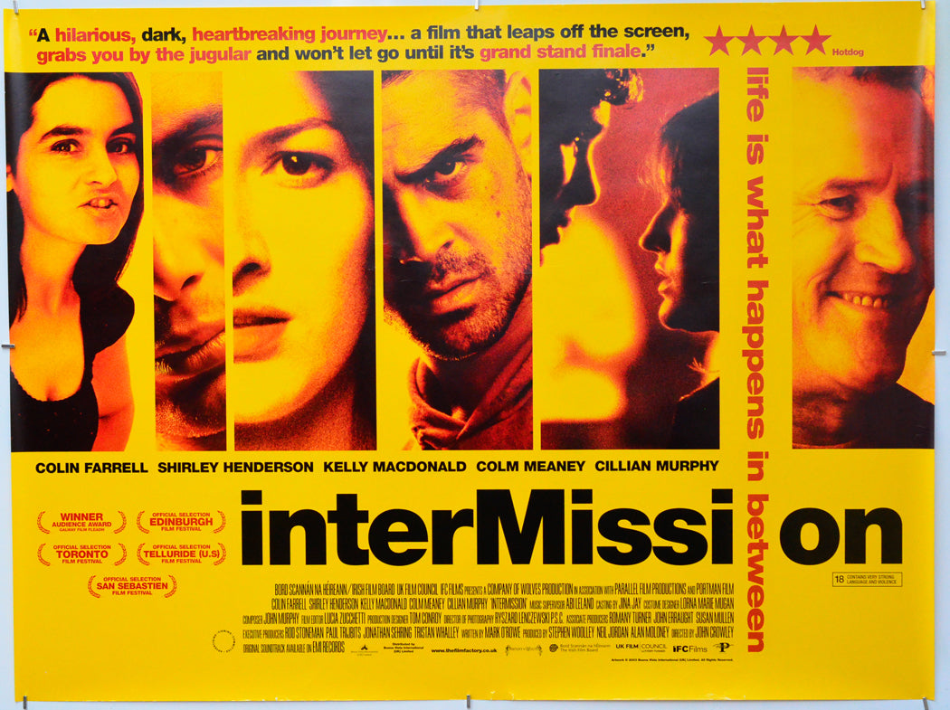 Intermission - Original Quad Poster - Film Poster - Movie Poster