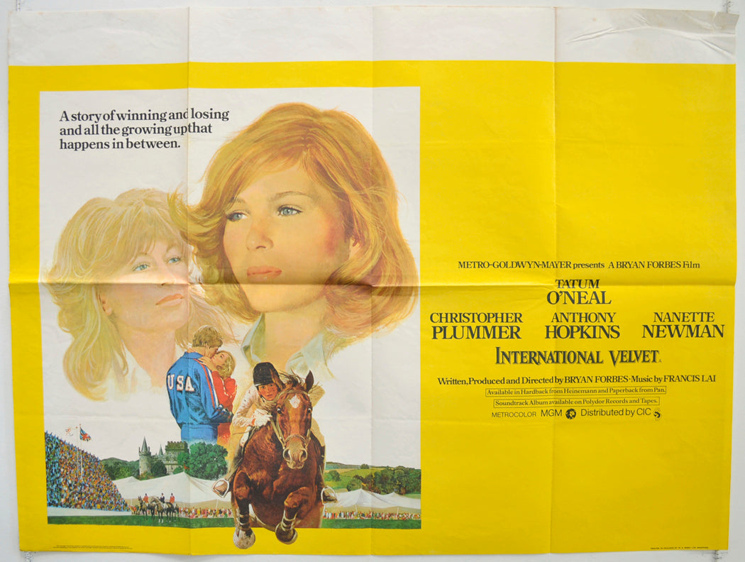 International Velvet  Original British Quad Poster - Film Poster - Movie Poster 