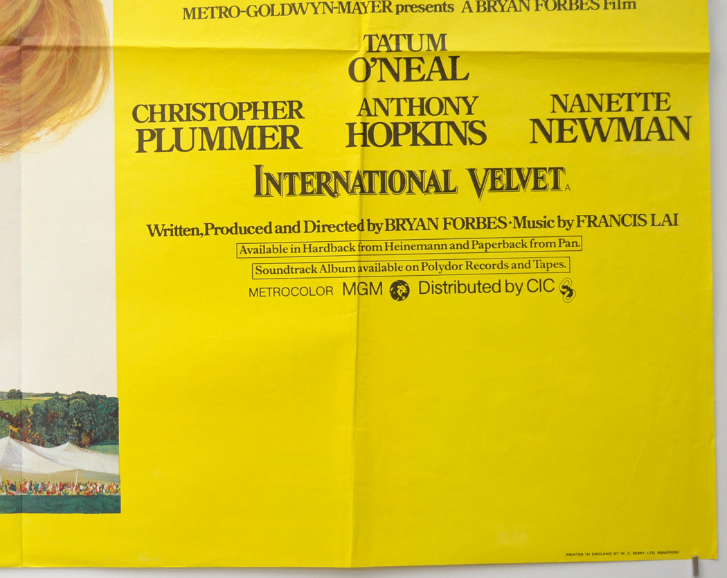 INTERNATIONAL VELVET (Bottom Right) Cinema Quad Movie Poster 