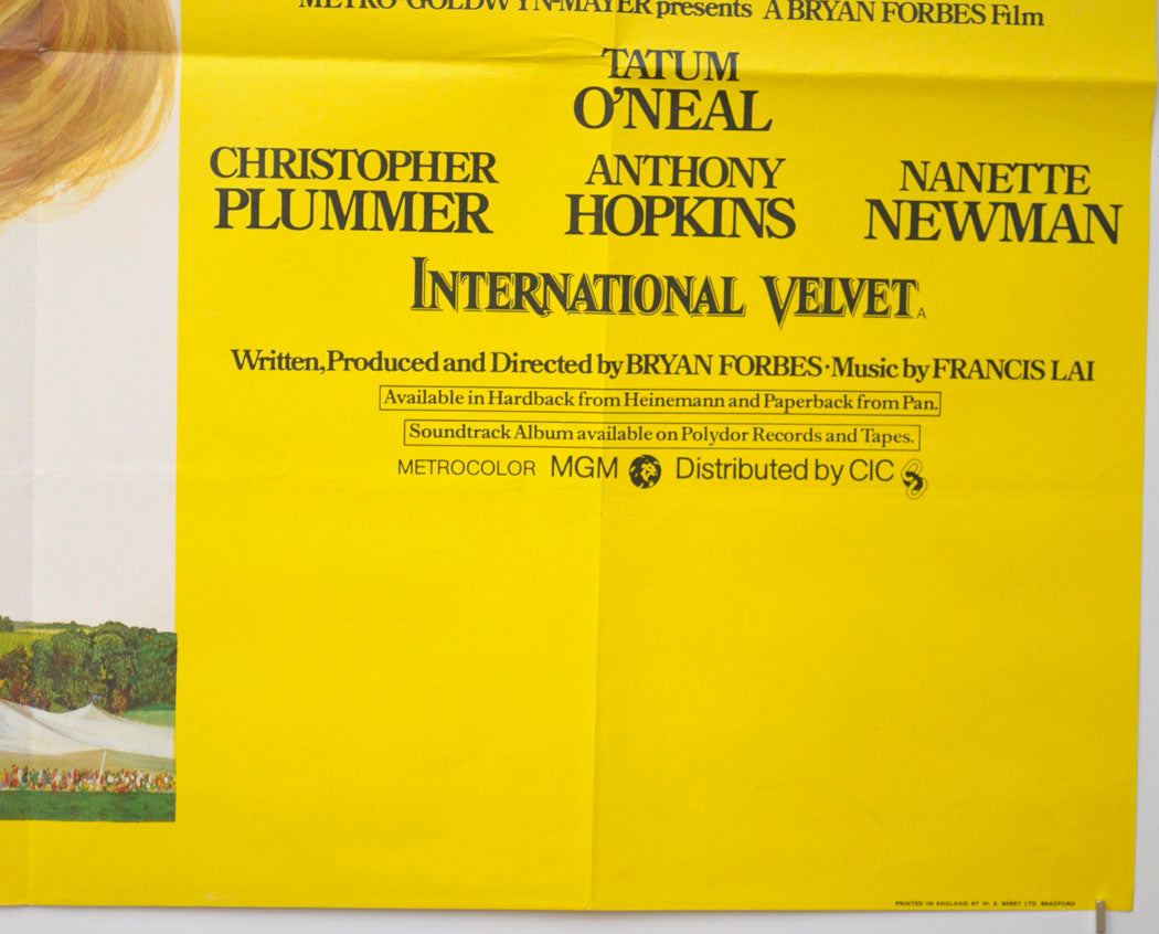 INTERNATIONAL VELVET (Bottom Right) Cinema Quad Movie Poster 