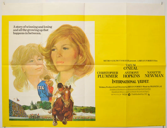 International Velvet Original Quad Poster - Film Poster - Movie Poster