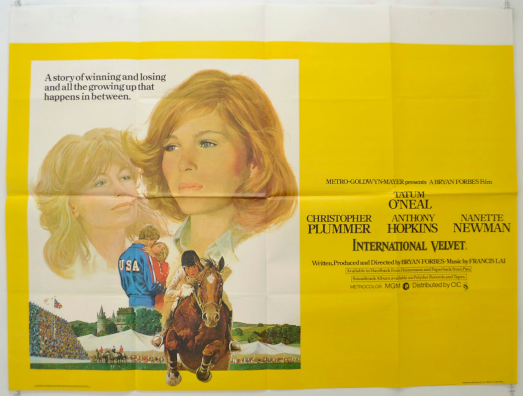 International Velvet   Original Quad Poster - Film Poster - Movie Poster 