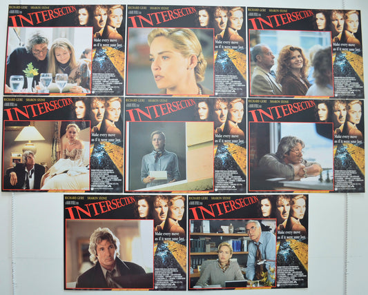 Intersection  Set of 8 Original Cinema Lobby Cards 