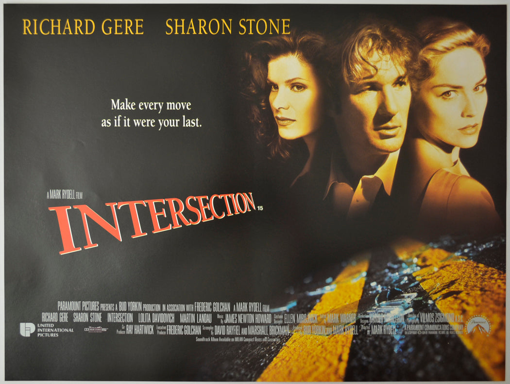 Intersection Original Mini Quad Poster - Film Poster - Movie Poster