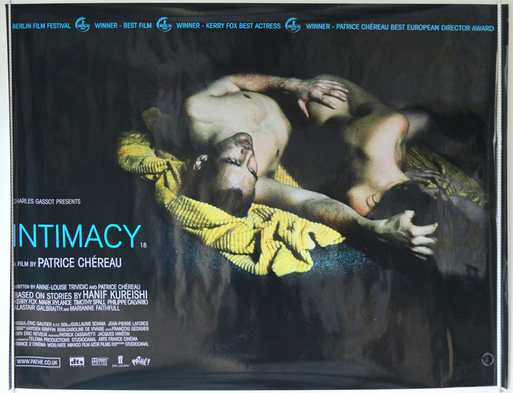 Intimacy  Original British Quad Poster - Film Poster - Movie Poster 