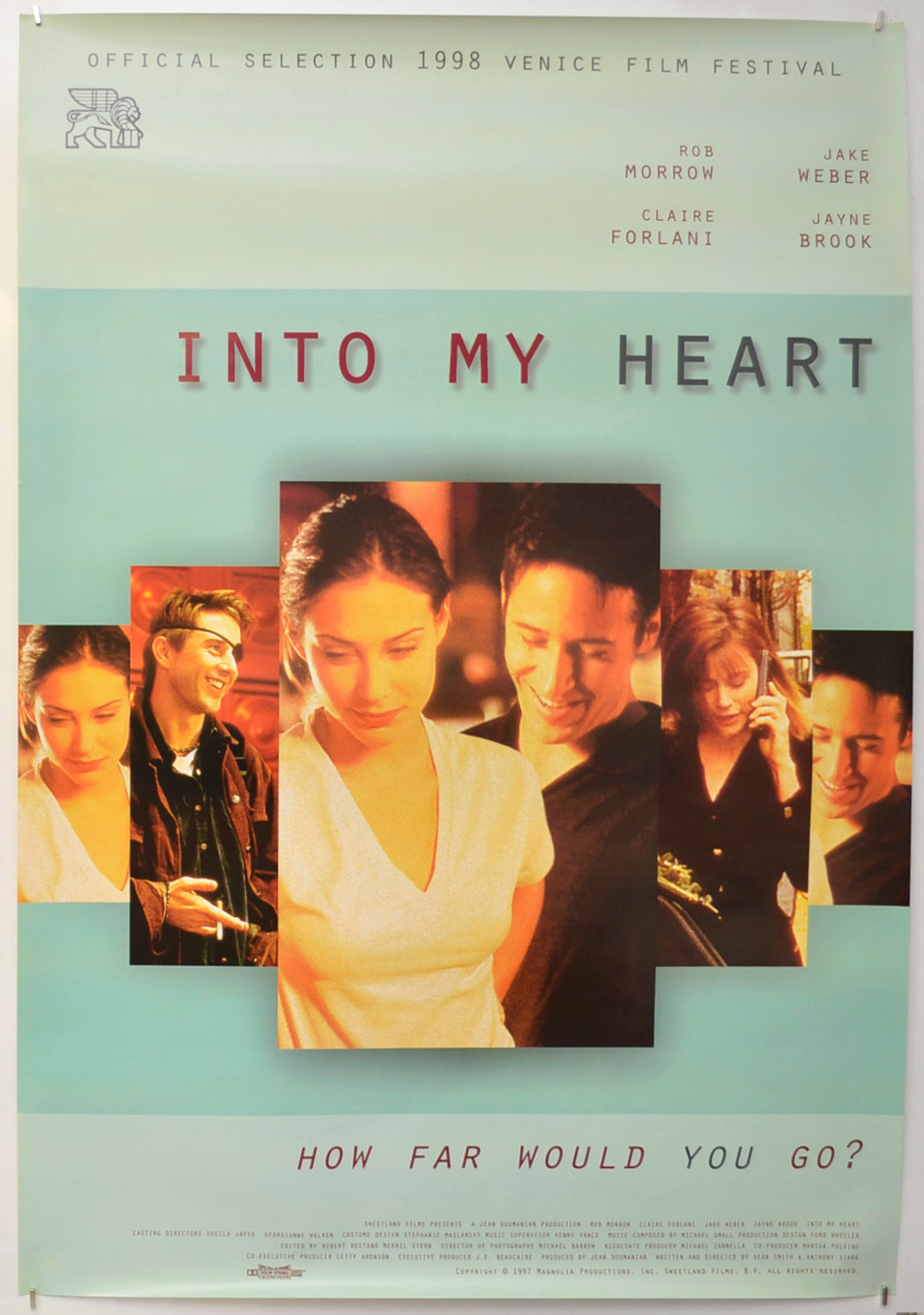 Into My Heart Original One Sheet Poster - Film Poster - Movie Poster  