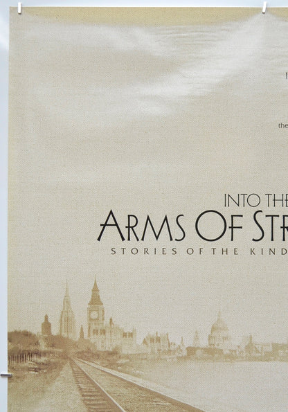 INTO THE ARMS OF STRANGERS (Top Left) Cinema One Sheet Movie Poster 