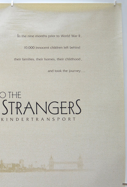 INTO THE ARMS OF STRANGERS (Top Right) Cinema One Sheet Movie Poster 