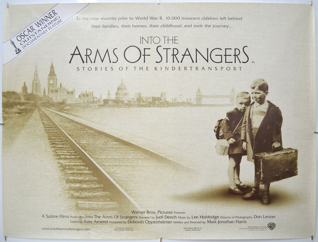 Into The Arms Of Strangers (Academy Award Winner - Outstanding Documentary Feature) Original Quad Poster - Film Poster - Movie Poster