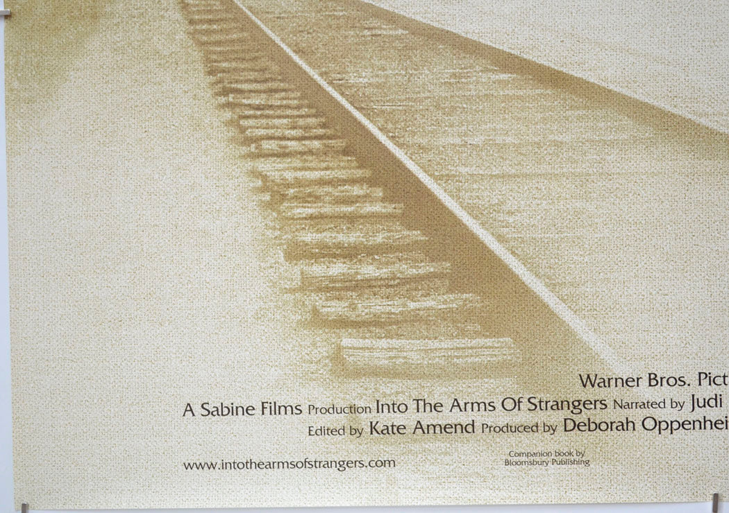 INTO THE ARMS OF STRANGERS (Bottom Left) Cinema Quad Movie Poster 