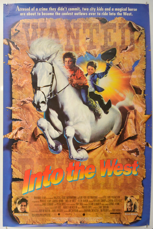 Into The West Original One Sheet Poster - Film Poster - Movie Poster