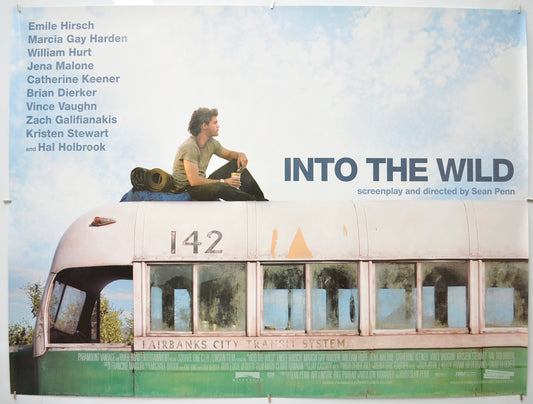 Into The Wild Original Quad Poster - Film Poster - Movie Poster