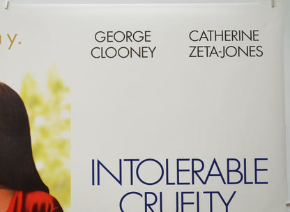 INTOLERABLE CRUELTY (Top Right) Cinema Quad Movie Poster 