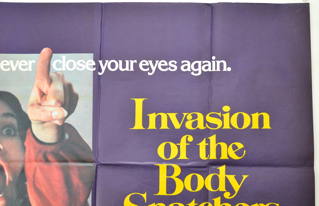 INVASION OF THE BODY SNATCHERS (Top Right) Cinema Quad Movie Poster 