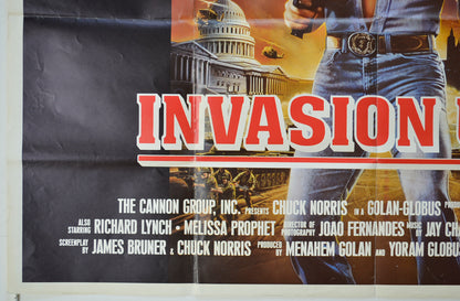 INVASION U.S.A. (Bottom Left) Cinema Quad Movie Poster 