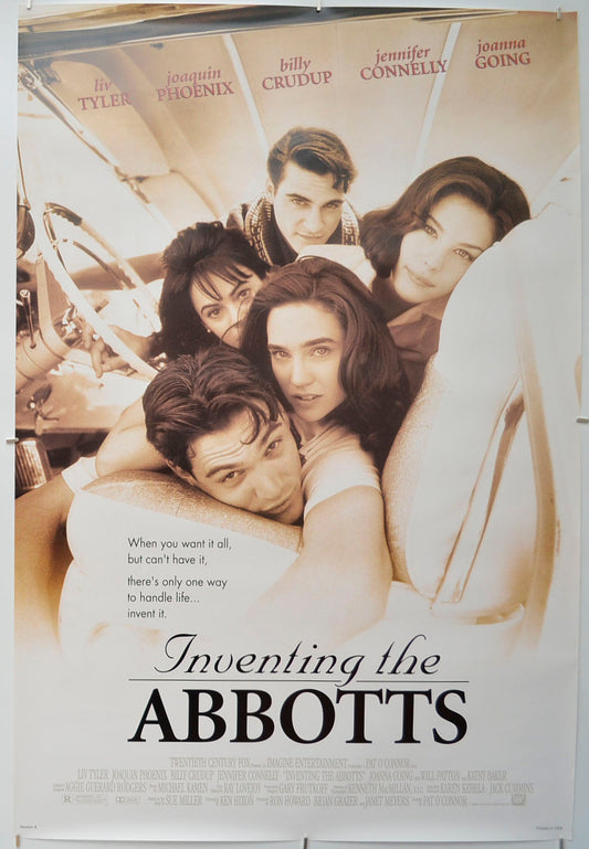 Inventing The Abbotts  Original One Sheet Poster - Film Poster - Movie Poster