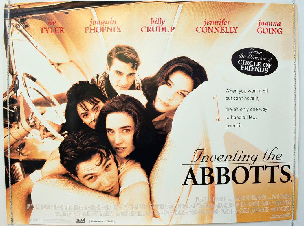 Inventing The Abbotts  Original British Quad Poster - Film Poster - Movie Poster