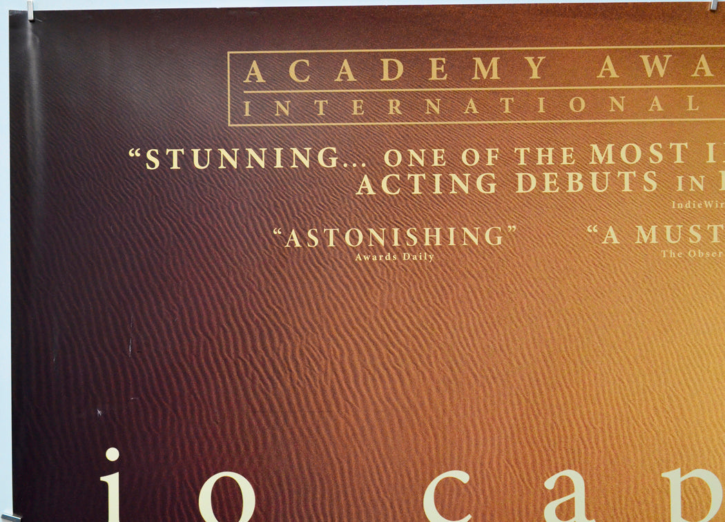 Io Capitano (Top Left) Cinema Quad Movie Poster 
