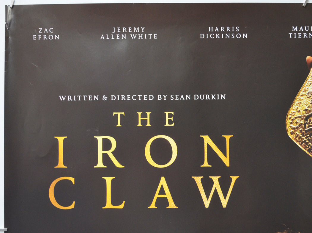 THE IRON CLAW (Top Left) Cinema Quad Movie Poster 