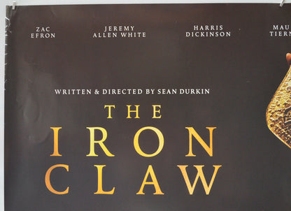 THE IRON CLAW (Top Left) Cinema Quad Movie Poster 